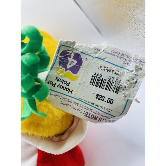 Matttel Winnie The Pooh JC Penney Christmas Plush 1996 14" P11 - Picture 6 of 9